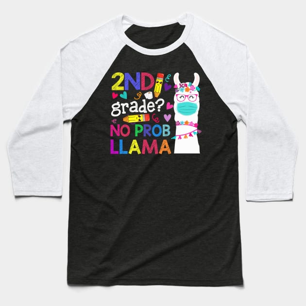 Quarantine Llama 3rd Grade 2020 School Social Distance Shirt Funny Back To School Gifts Baseball T-Shirt by Alana Clothing